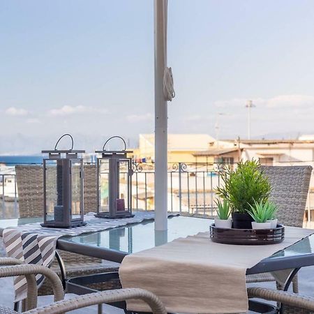 Spacious Maisonette - Roof Top View Of Corfu Port Mantouki Ngoại thất bức ảnh