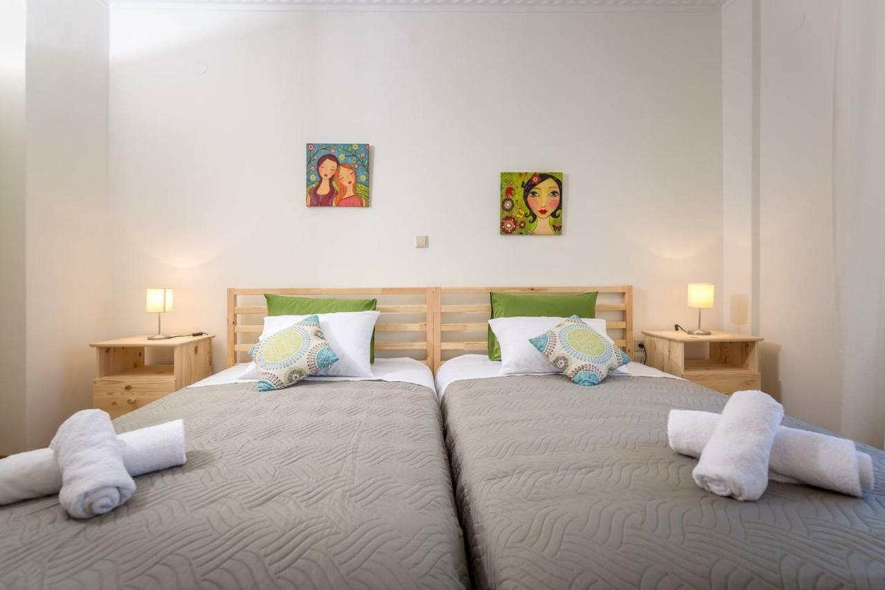 Spacious Maisonette - Roof Top View Of Corfu Port Mantouki Ngoại thất bức ảnh