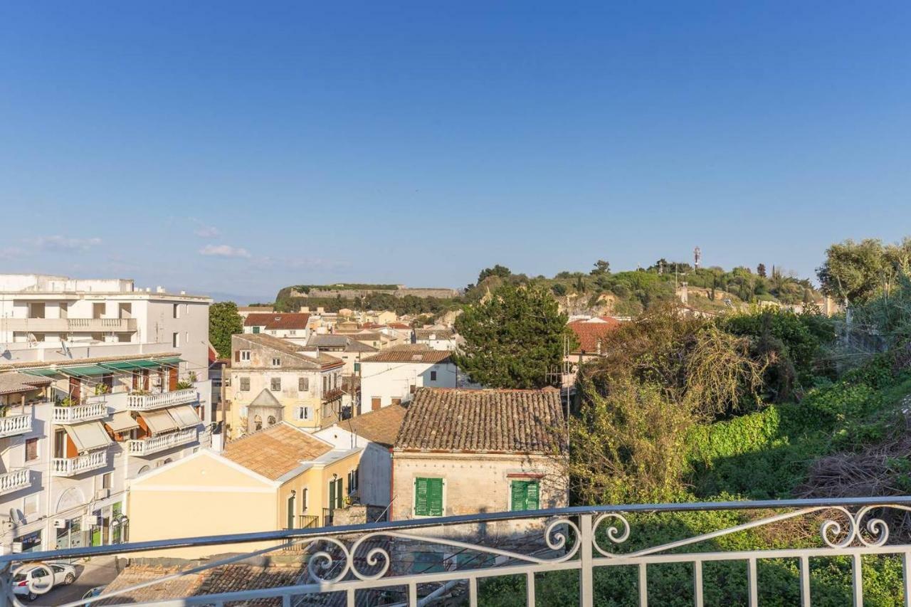 Spacious Maisonette - Roof Top View Of Corfu Port Mantouki Ngoại thất bức ảnh