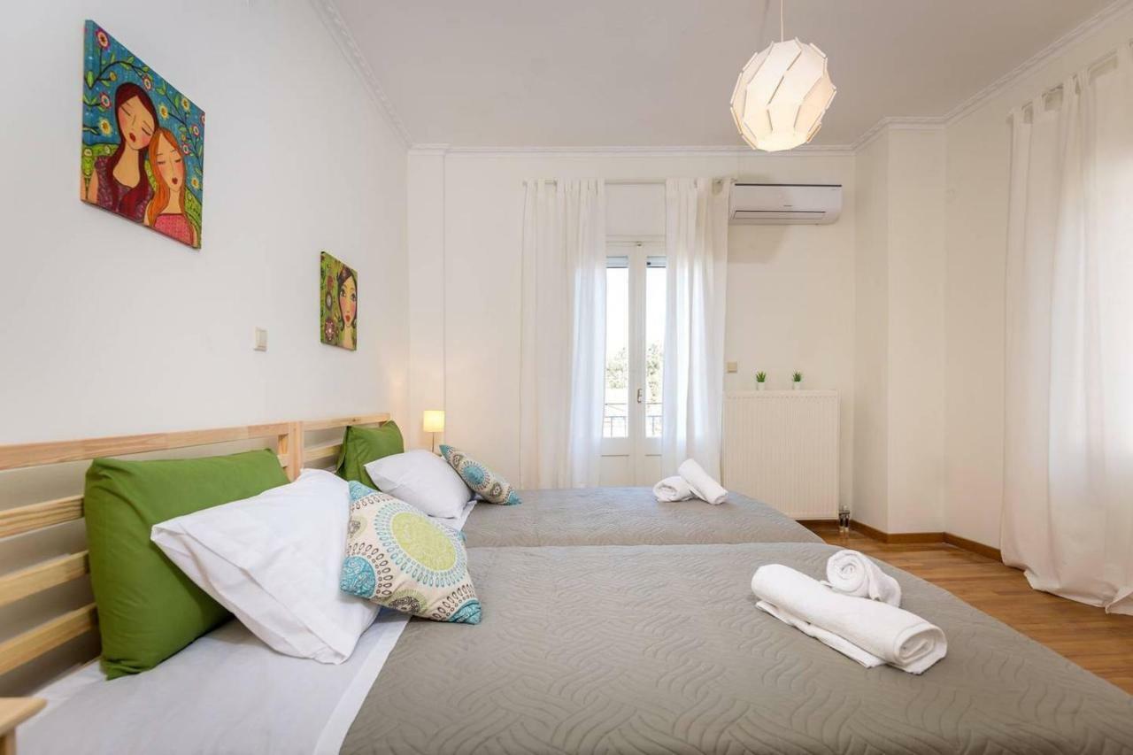 Spacious Maisonette - Roof Top View Of Corfu Port Mantouki Ngoại thất bức ảnh